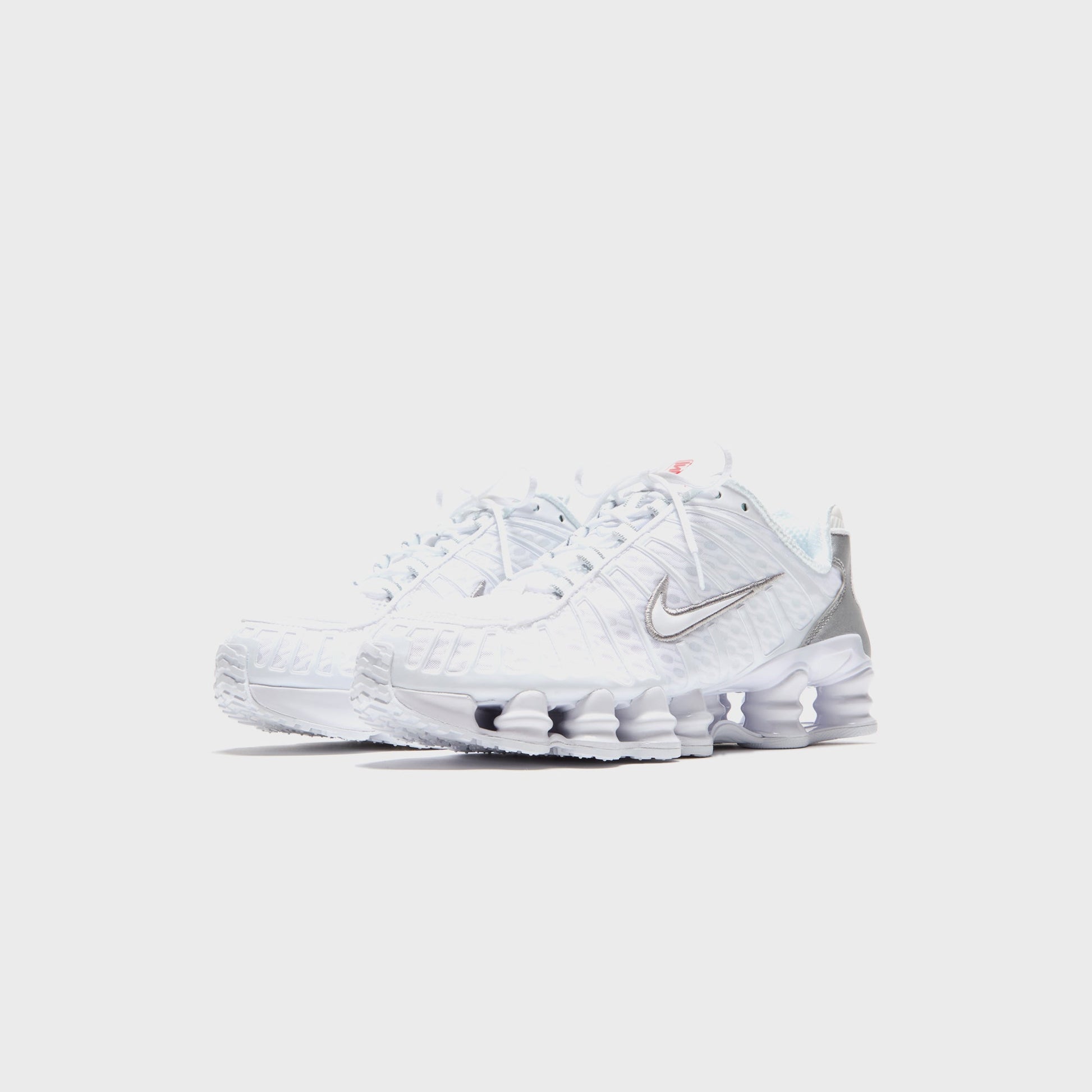 Men Kith Nike Shox TL - White / Metallic Silver / Max Orange