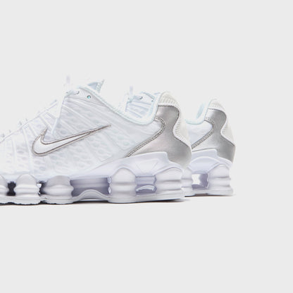 Men Kith Nike Shox TL - White / Metallic Silver / Max Orange