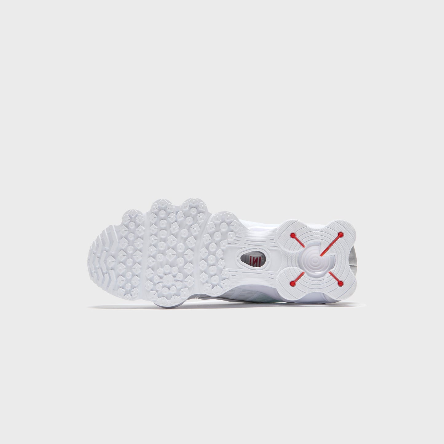 Men Kith Nike Shox TL - White / Metallic Silver / Max Orange