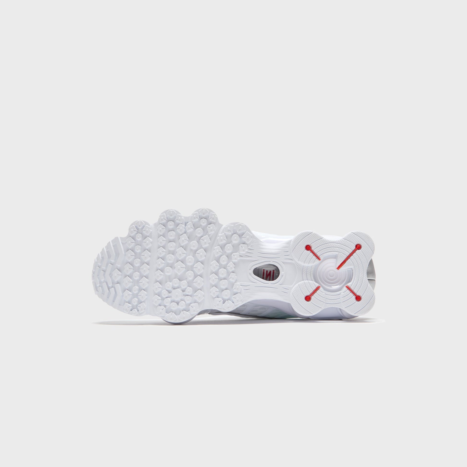 Men Kith Nike Shox TL - White / Metallic Silver / Max Orange