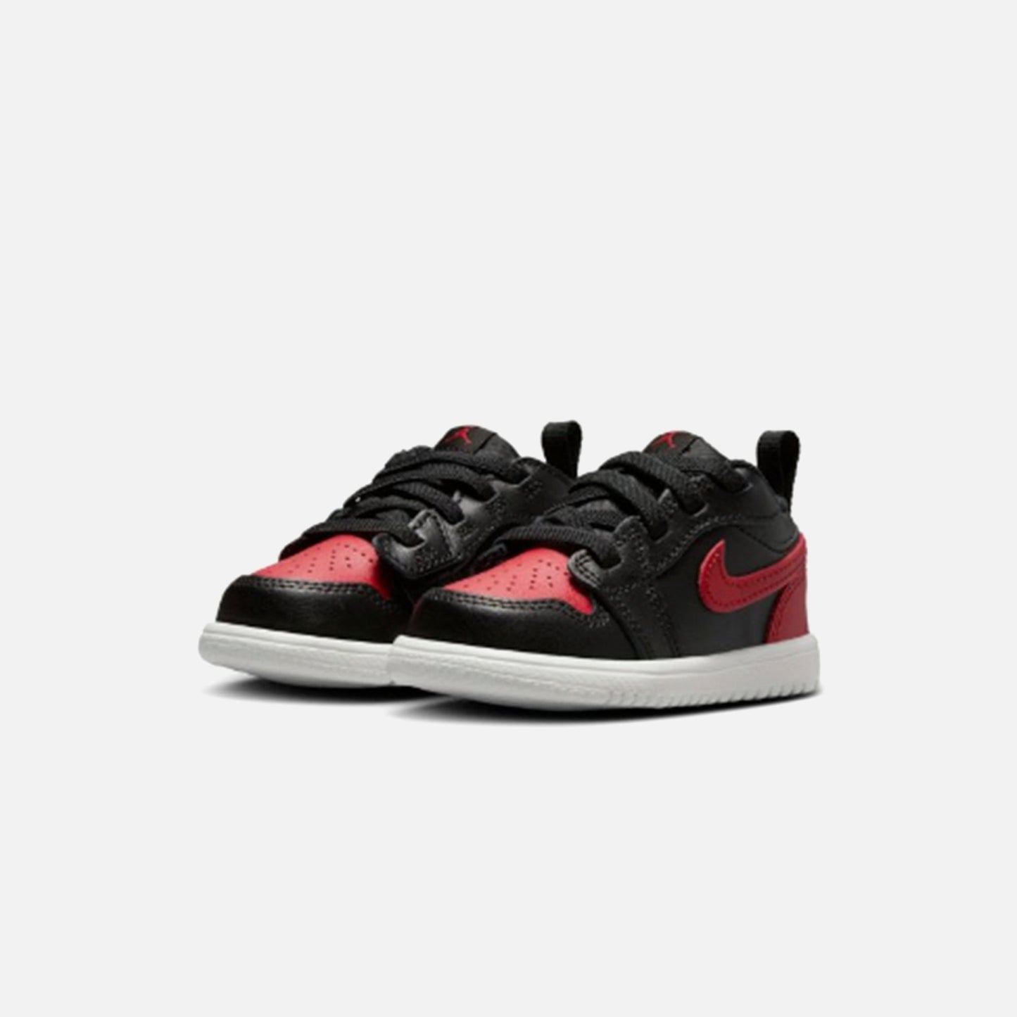 Kids Kith Nike TD Air Jordan 1 Low - Black / Varsity Red / Summit White
