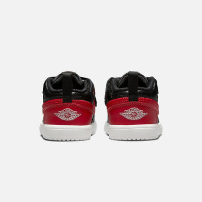 Kids Kith Nike TD Air Jordan 1 Low - Black / Varsity Red / Summit White