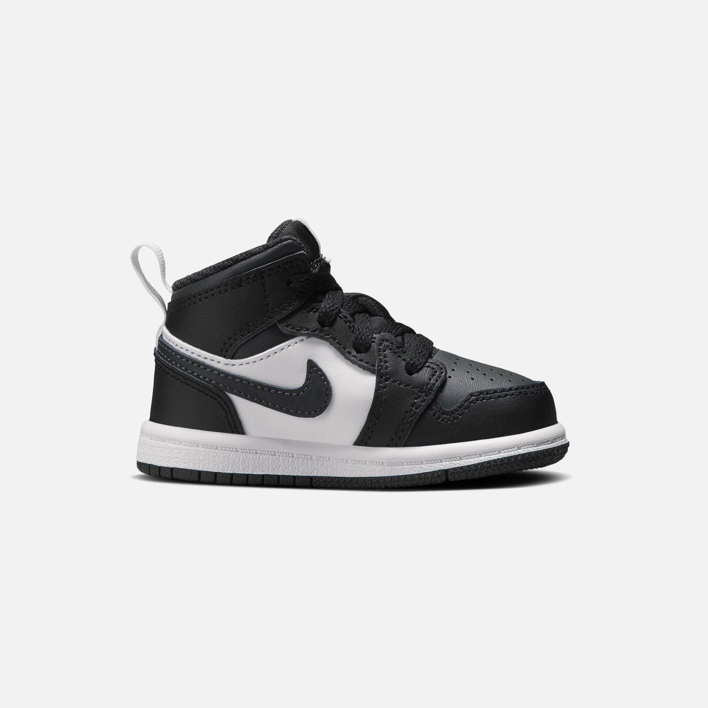 Kids Kith Jordan TD Air Jordan 1 Mid - Black / Off Noir / Summit White