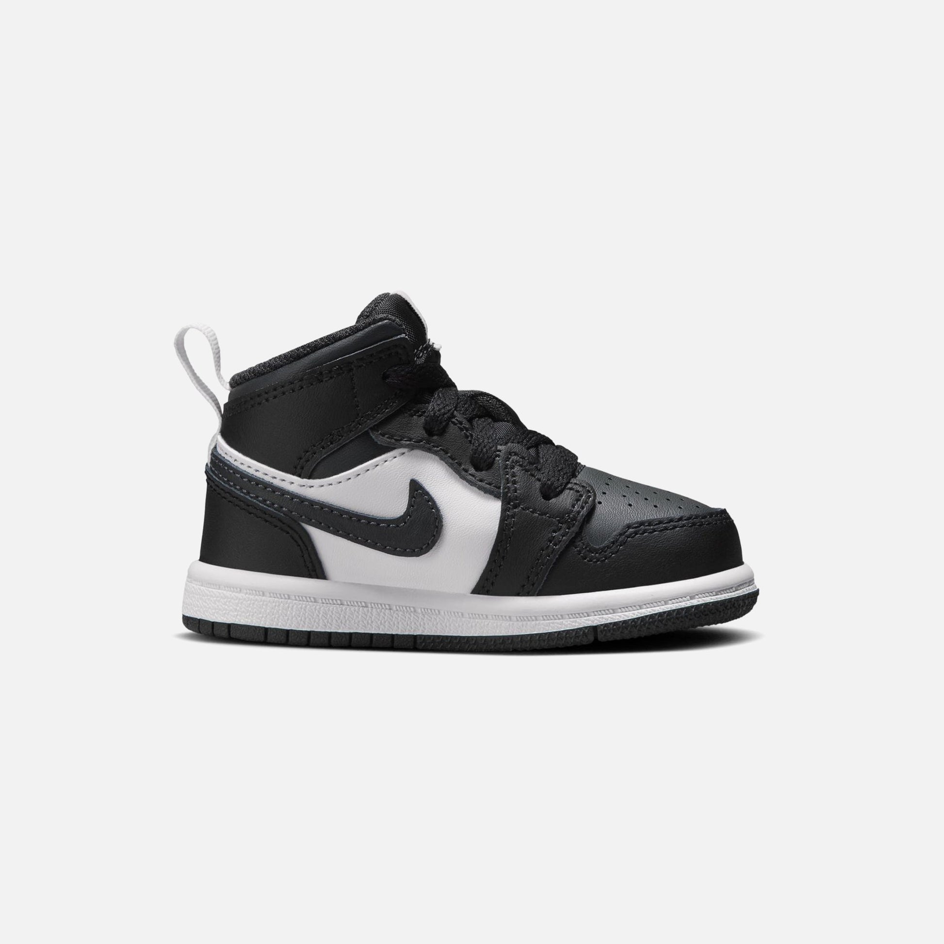Kids Kith Jordan TD Air Jordan 1 Mid - Black / Off Noir / Summit White