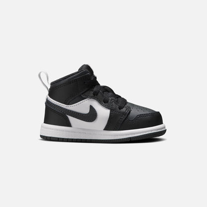 Kids Kith Jordan TD Air Jordan 1 Mid - Black / Off Noir / Summit White