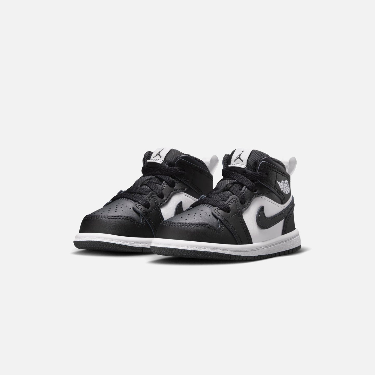 Kids Kith Jordan TD Air Jordan 1 Mid - Black / Off Noir / Summit White