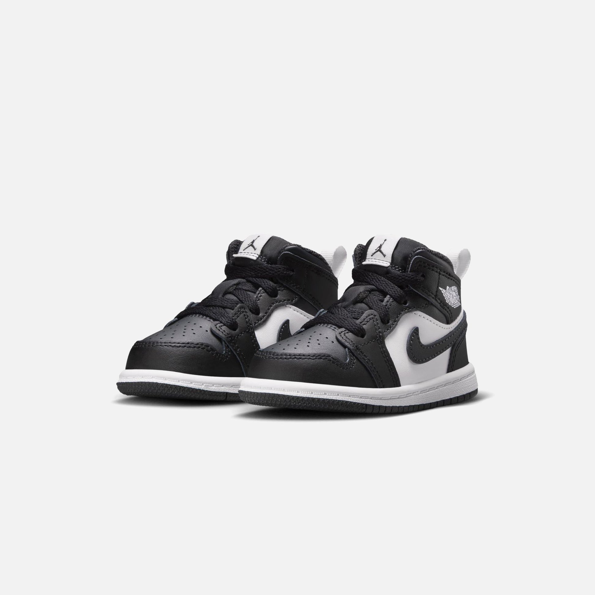 Kids Kith Jordan TD Air Jordan 1 Mid - Black / Off Noir / Summit White