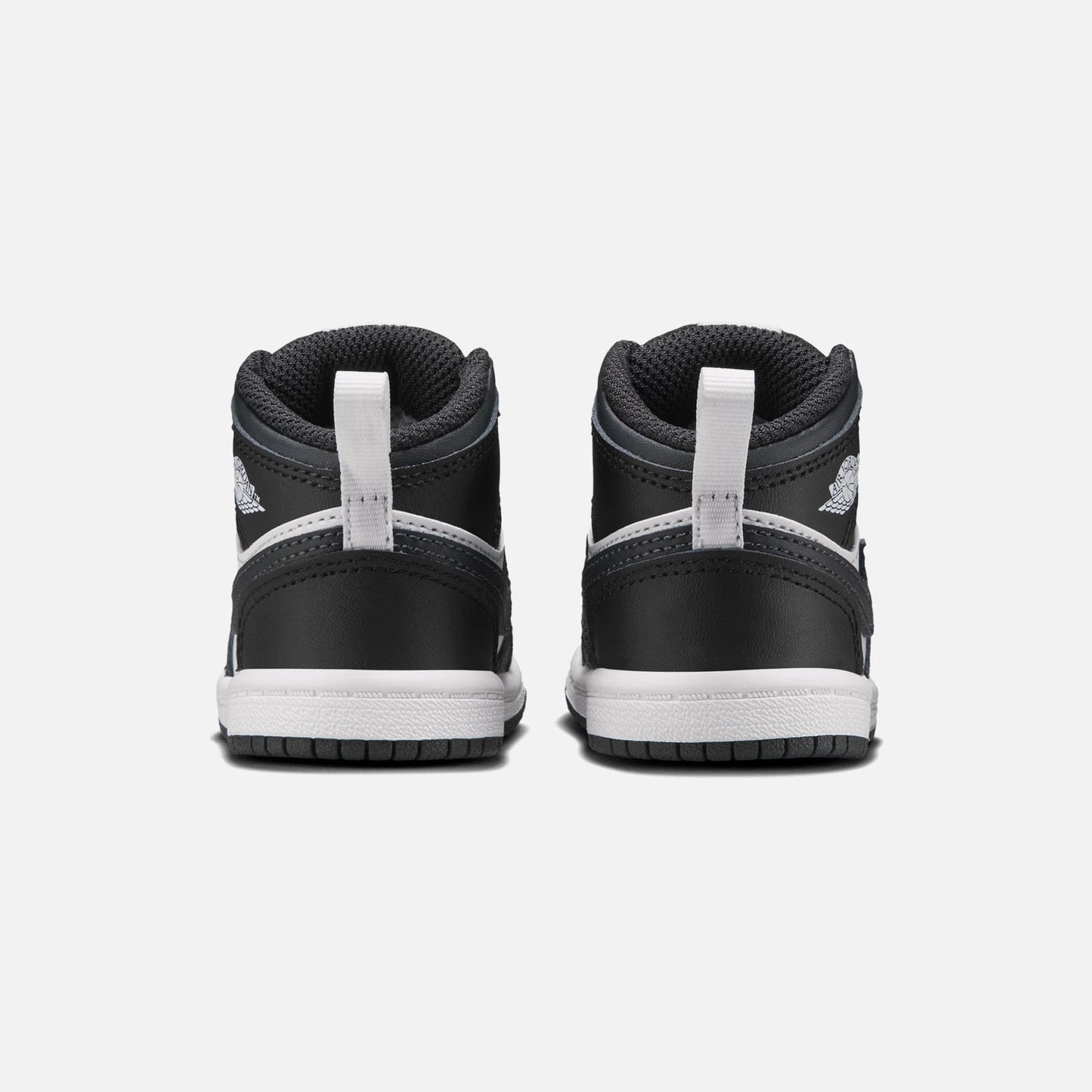 Kids Kith Jordan TD Air Jordan 1 Mid - Black / Off Noir / Summit White