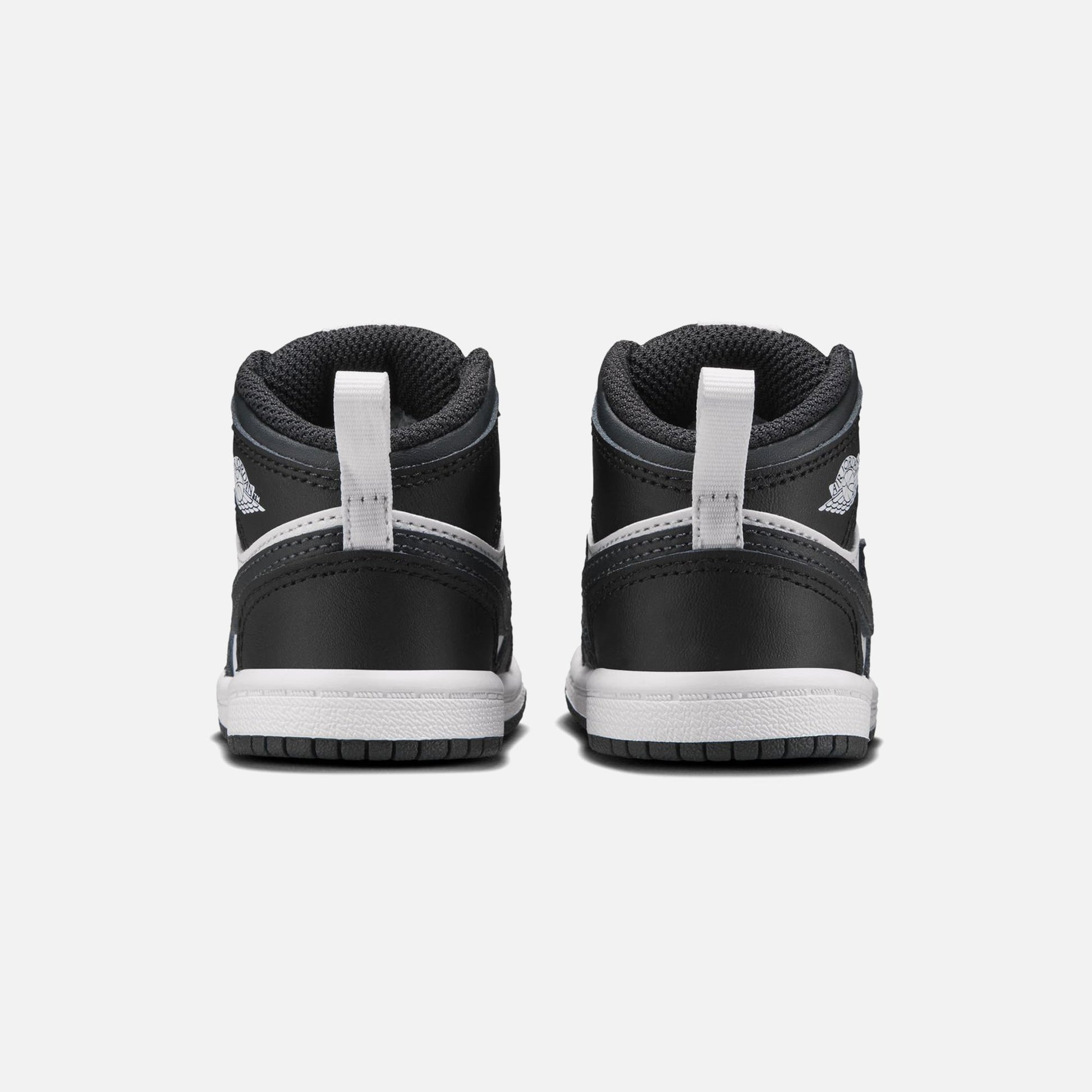 Kids Kith Jordan TD Air Jordan 1 Mid - Black / Off Noir / Summit White
