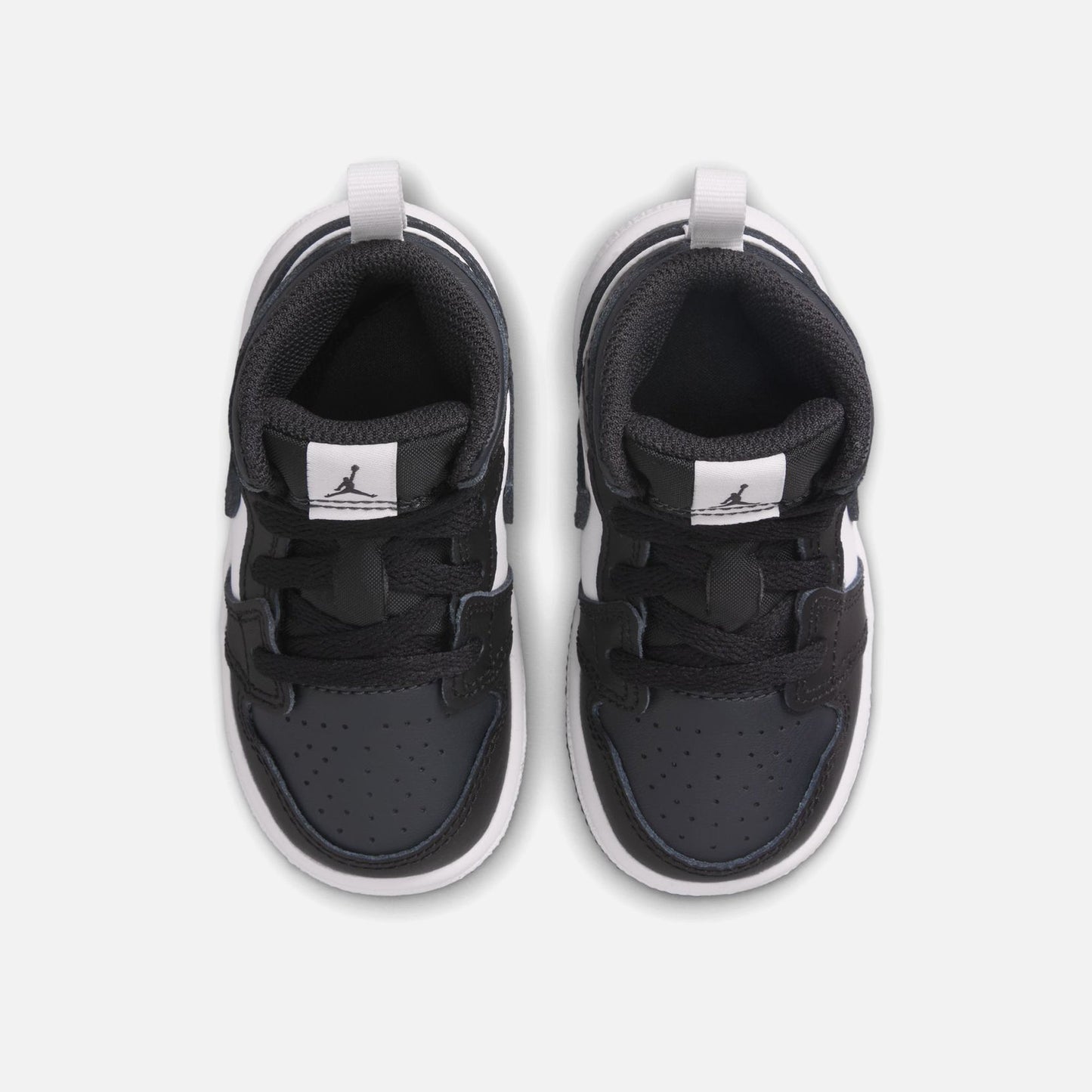 Kids Kith Jordan TD Air Jordan 1 Mid - Black / Off Noir / Summit White