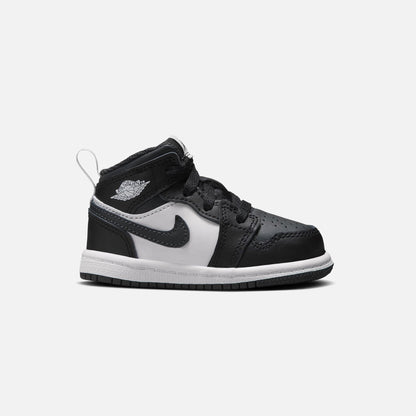 Kids Kith Jordan TD Air Jordan 1 Mid - Black / Off Noir / Summit White