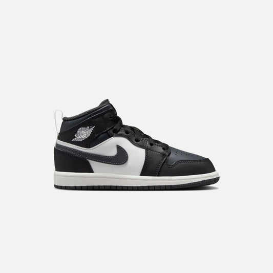 Kids Kith Jordan PS Air Jordan 1 Mid - Black / Off Noir / Summit White