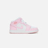 Pink Foam / White / Fire Red