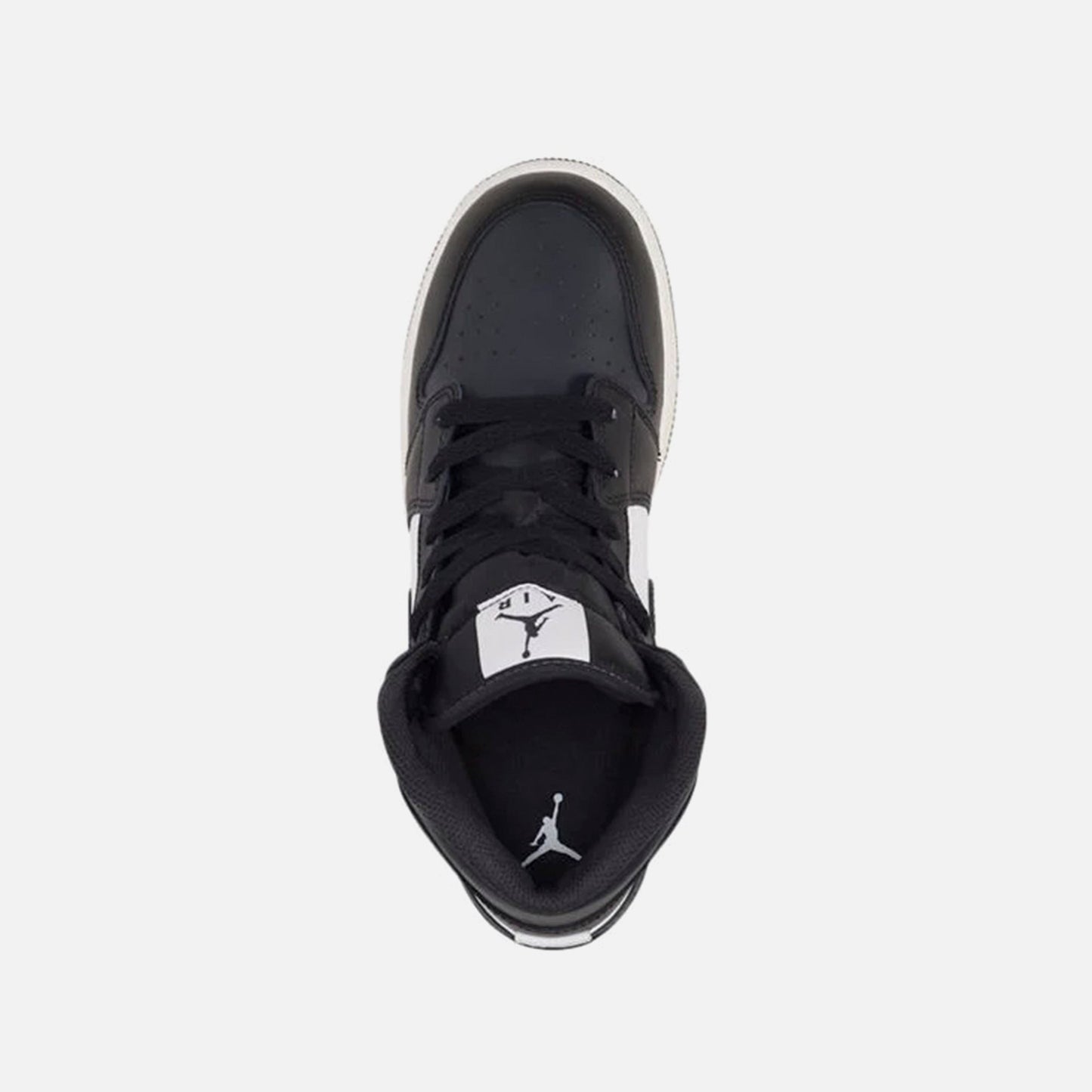 Kids Kith Jordan GS Air Jordan 1 Mid - Black / Summit White / Off Noir