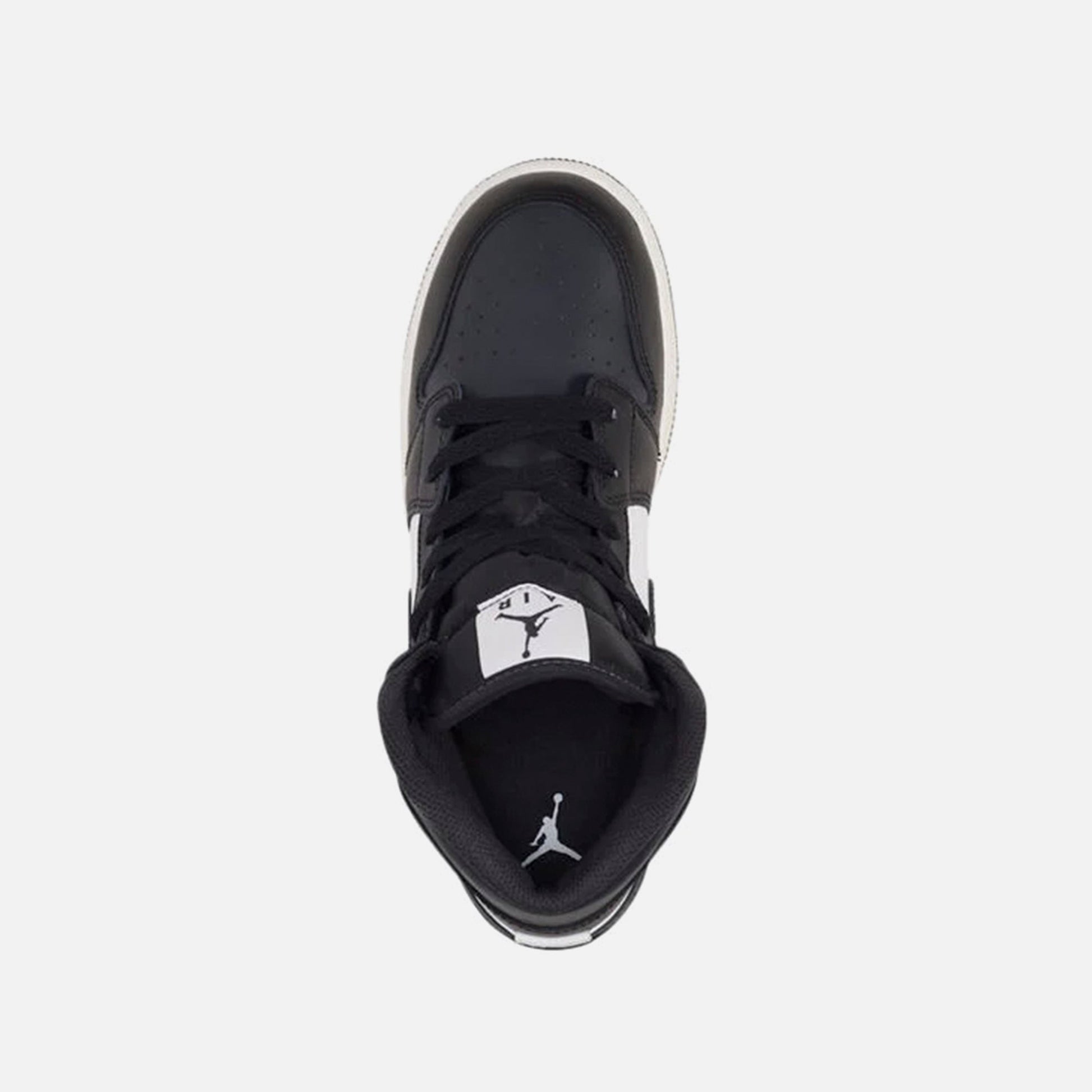 Kids Kith Jordan GS Air Jordan 1 Mid - Black / Summit White / Off Noir