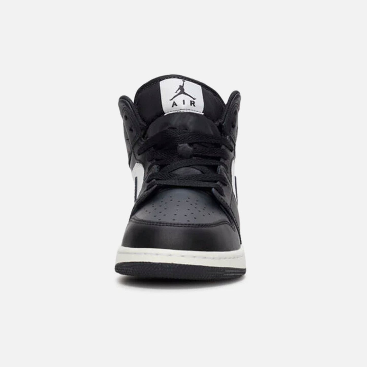 Kids Kith Jordan GS Air Jordan 1 Mid - Black / Summit White / Off Noir