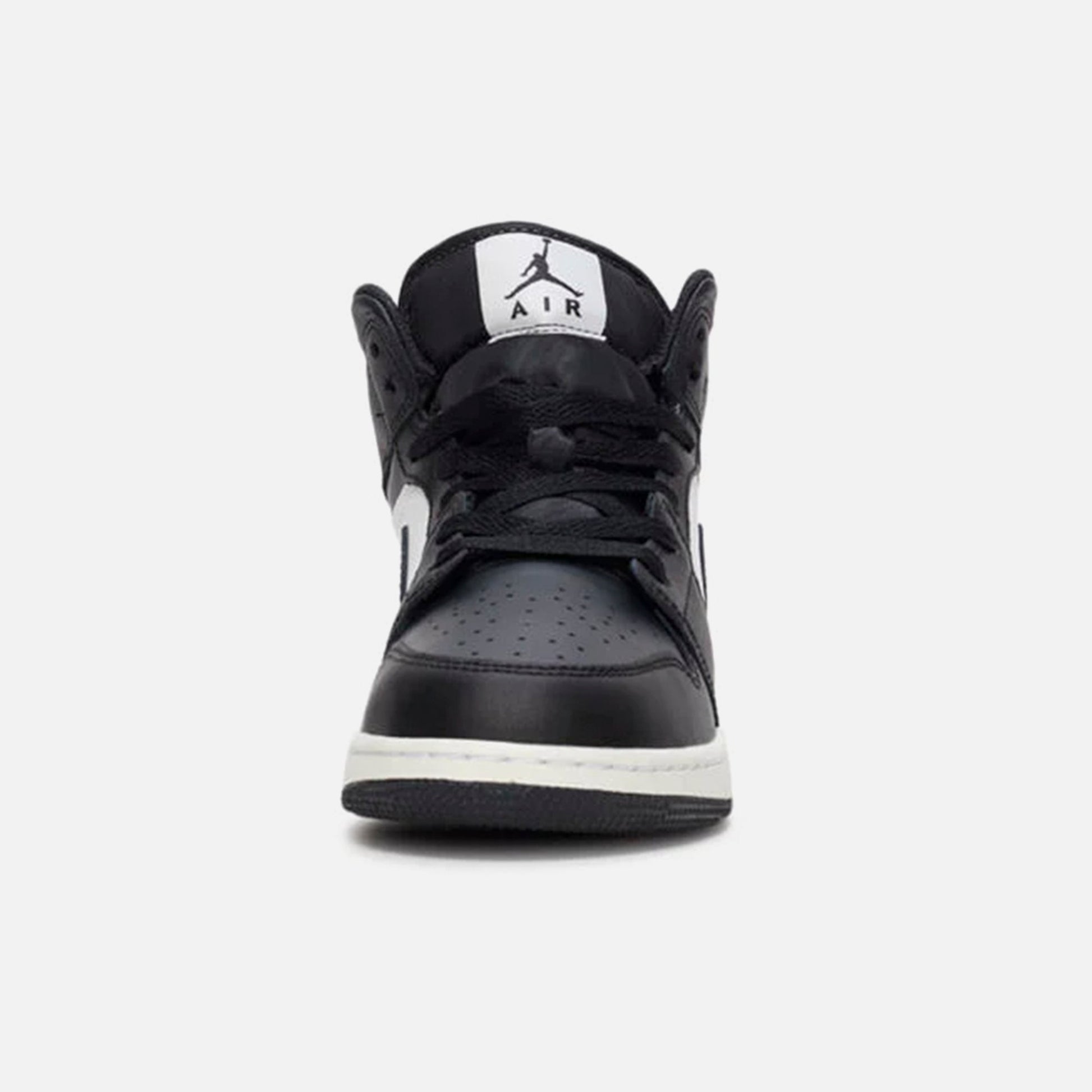 Kids Kith Jordan GS Air Jordan 1 Mid - Black / Summit White / Off Noir