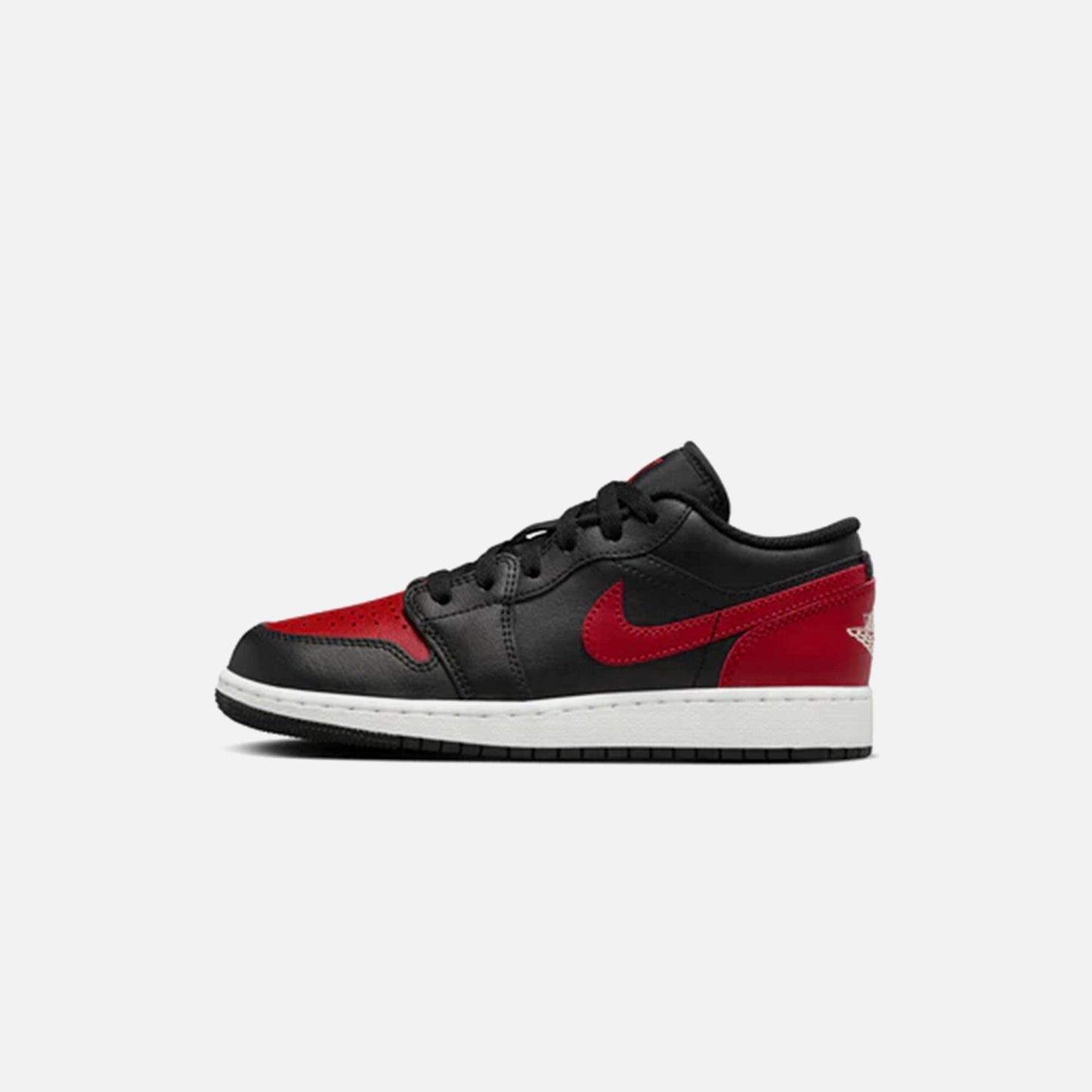 Kids Kith Jordan GS Air Jordan 1 Low - Black / Varsity Red / Summit White