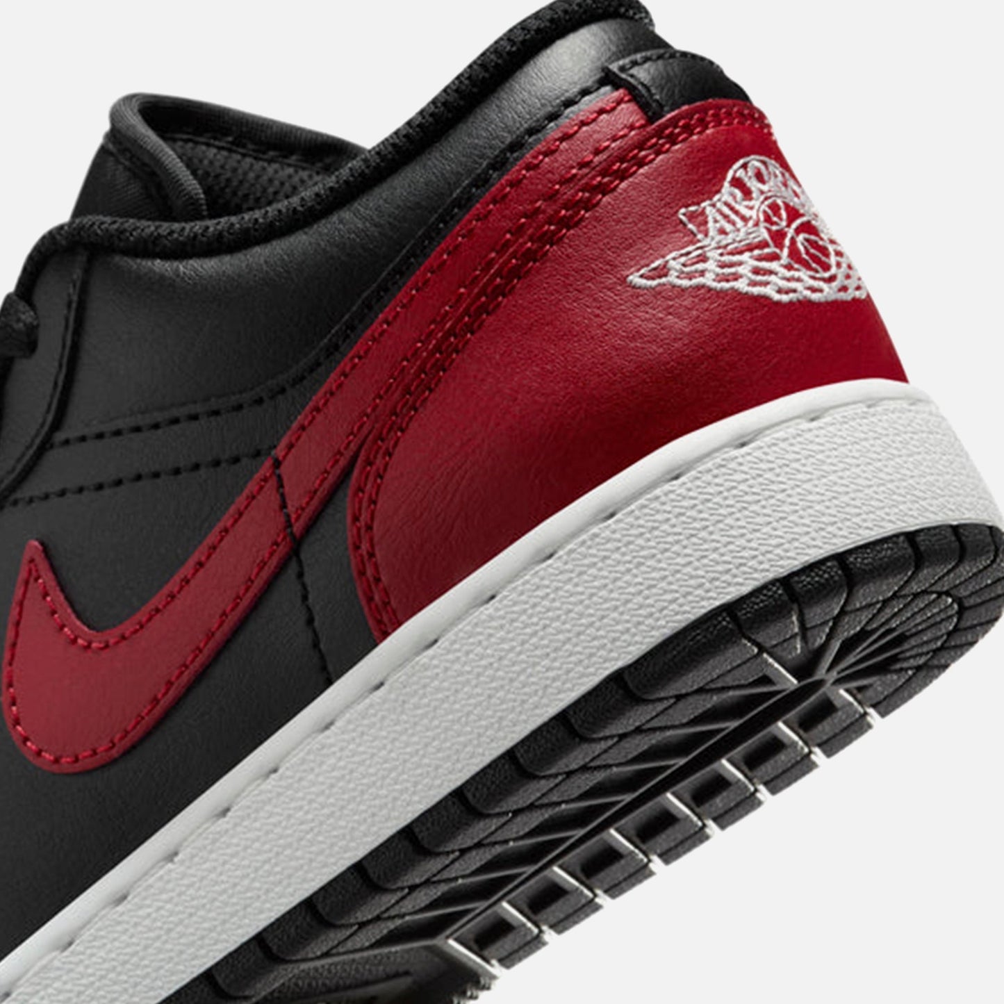 Kids Kith Jordan GS Air Jordan 1 Low - Black / Varsity Red / Summit White