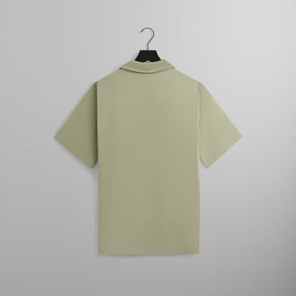 Men Kith Kith Silk Cotton Short Sleeve Thompson Camp Collar Shirt - Region