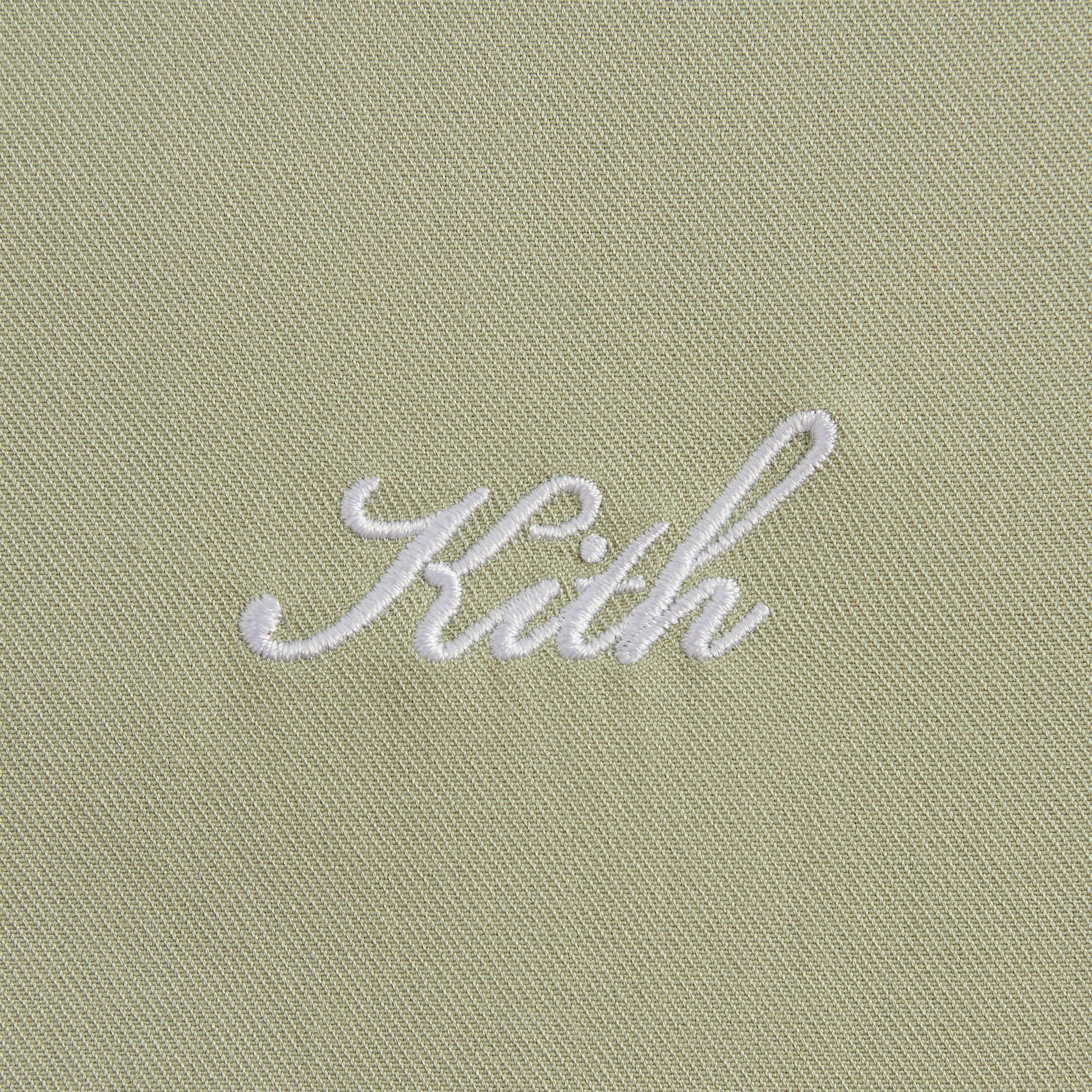 Men Kith Kith Silk Cotton Short Sleeve Thompson Camp Collar Shirt - Region
