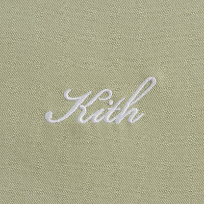 Men Kith Kith Silk Cotton Short Sleeve Thompson Camp Collar Shirt - Region