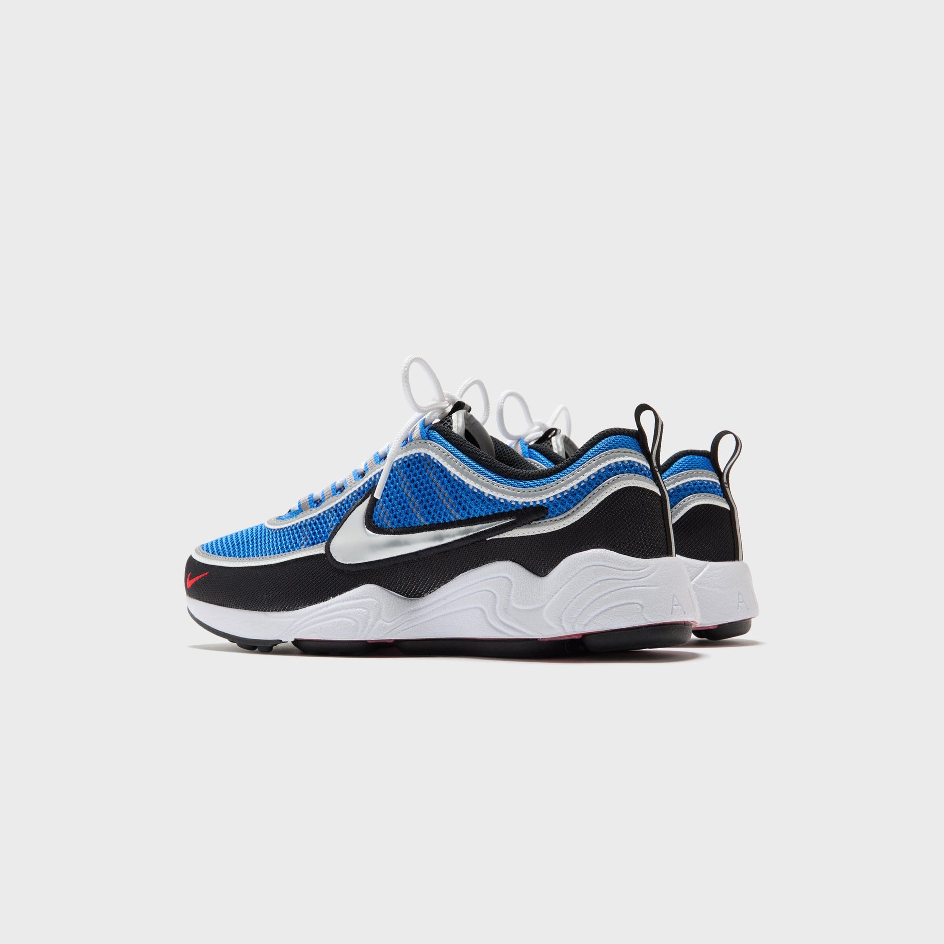 Men Kith Nike Air Zoom Spiridon - Signal Blue / Metallic Luster / Black / White