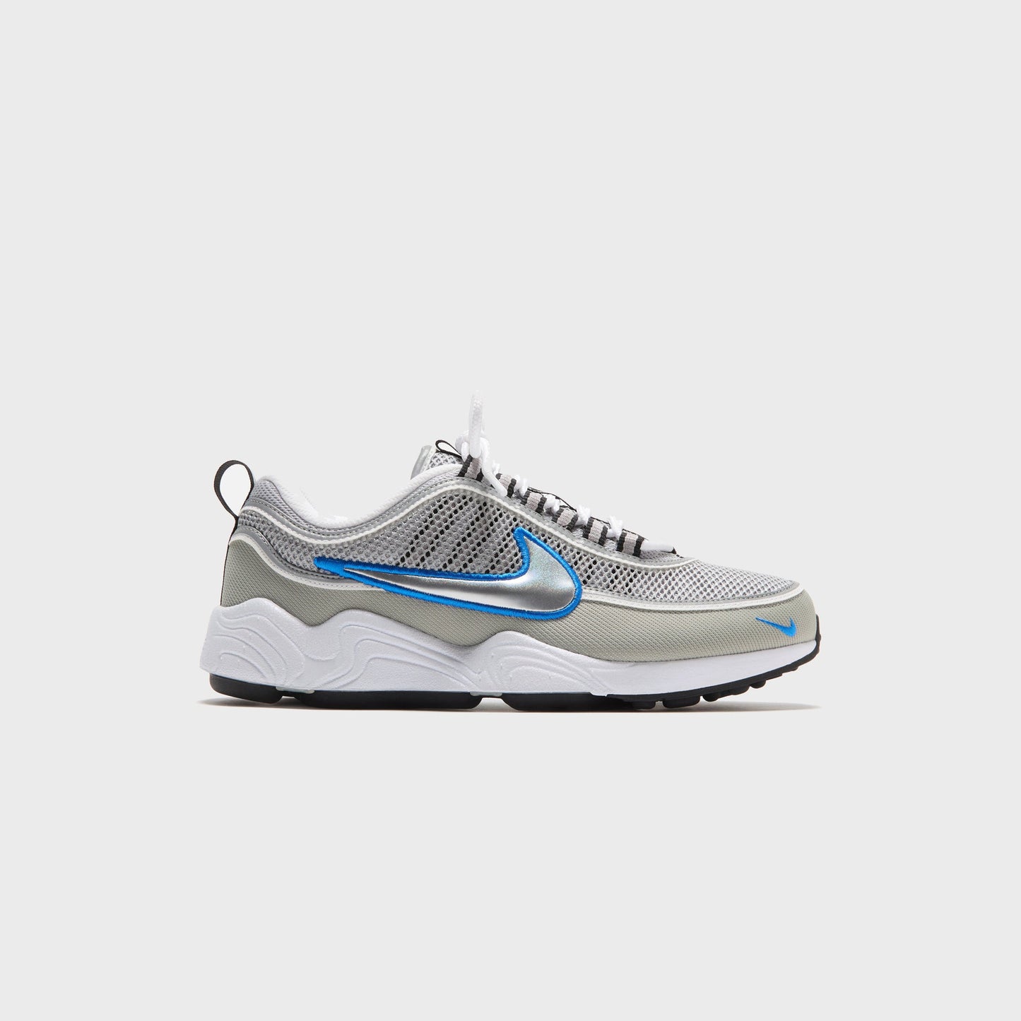 Men Kith Nike Air Zoom Spiridon - Metallic Silver / Signal Blue