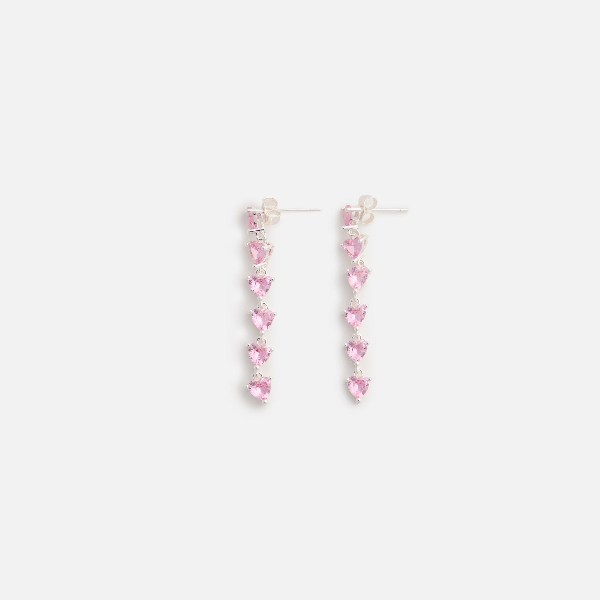 Women Kith Crystal Haze Be My Valentine Earring - Pink
