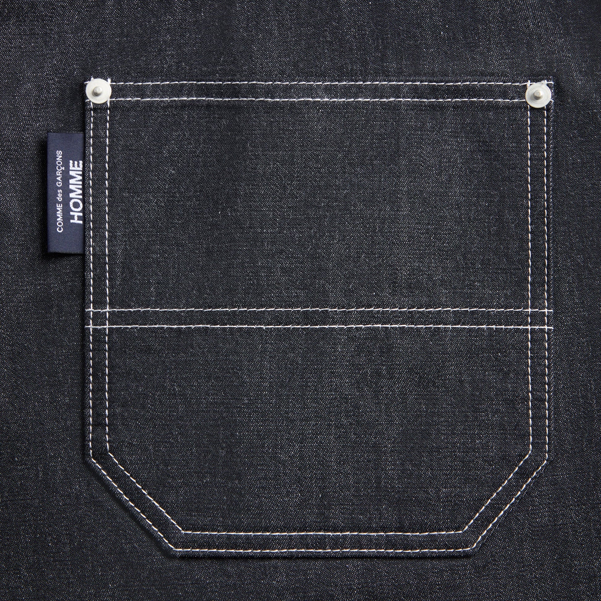 Men Kith CDG Homme Cotton Nylon Twill Shorts - Navy / White