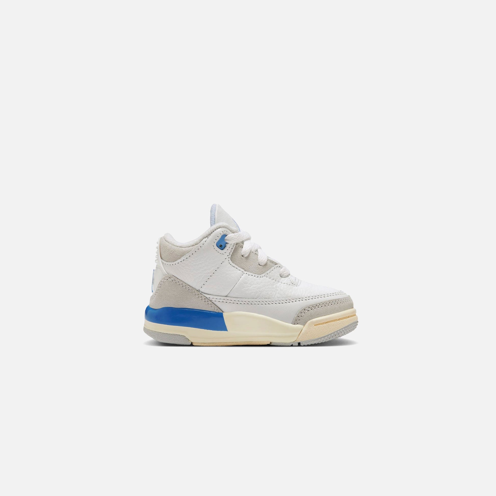 Kids Kith Jordan TD Air Jordan 3 Retro - Summit White / Hydrogen Blue Leg