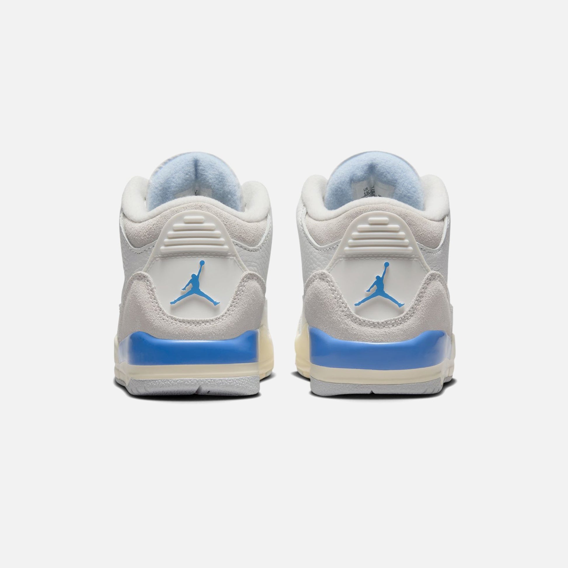 Kids Kith Jordan PS Air Jordan 3 Retro - Summit White / Hydrogen Blue Leg