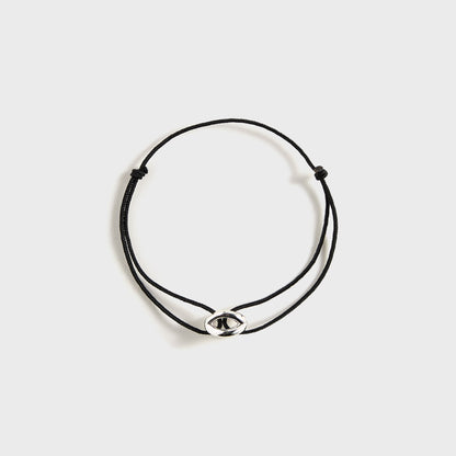 Men Kith Le Gramme 3g Polished Sterling Silver Entrelacs Cord Bracelet - Gold /
