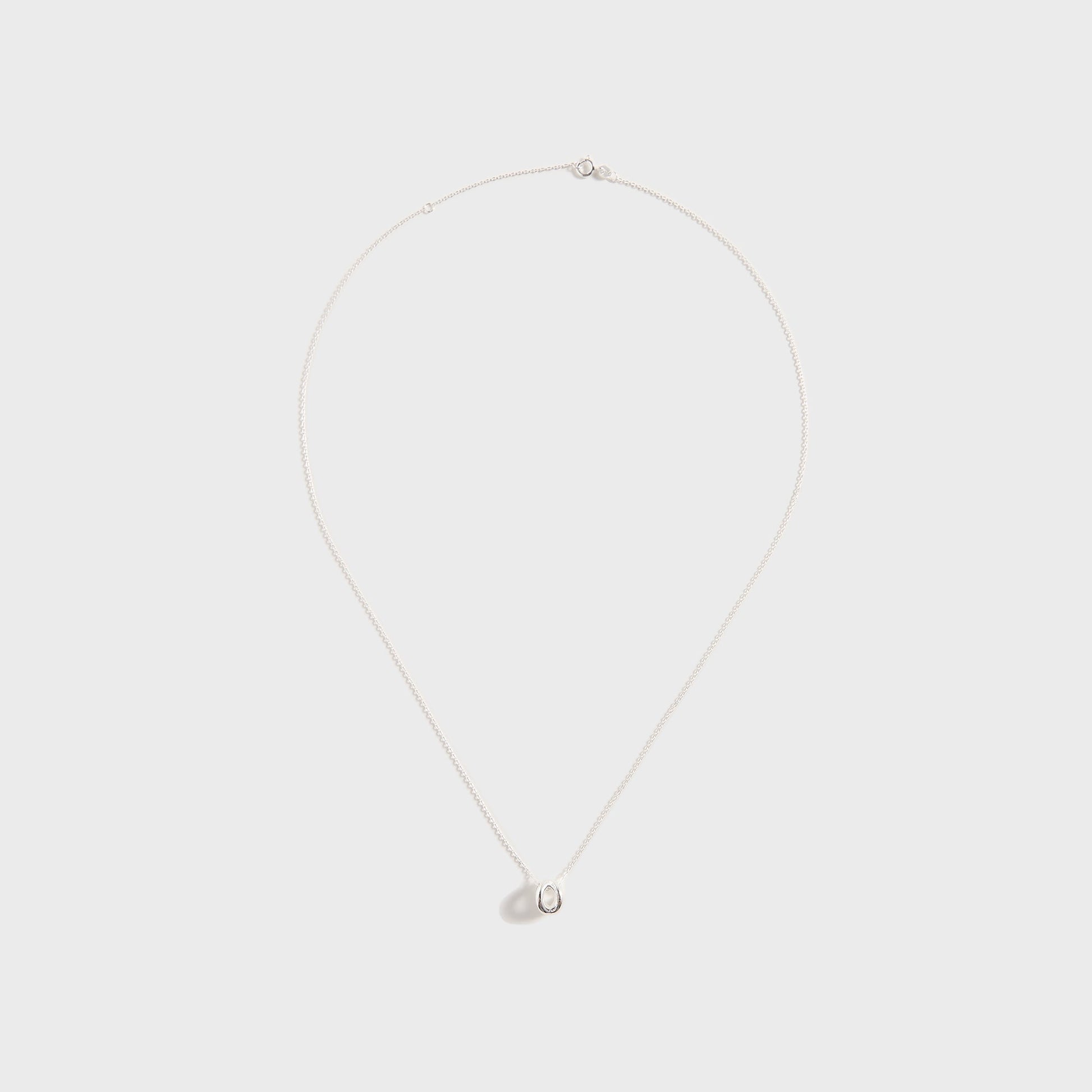 Men Kith Le Gramme 3g Polished Sterling Silver Entrelacs Pendant And Chain Neck