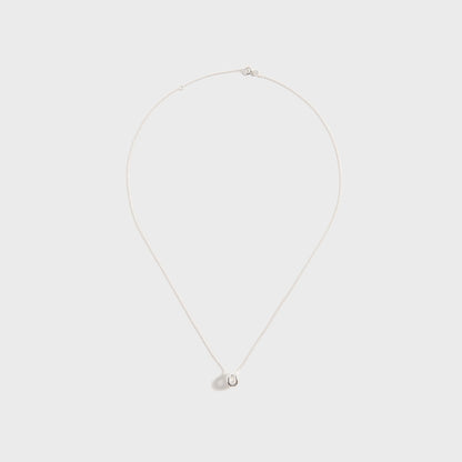 Men Kith Le Gramme 3g Polished Sterling Silver Entrelacs Pendant And Chain Neck