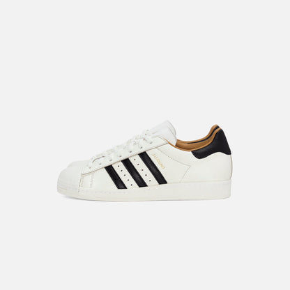 Men Kith adidas x JJJJound Superstar 82 Made in Germany - Off White / Core Blac