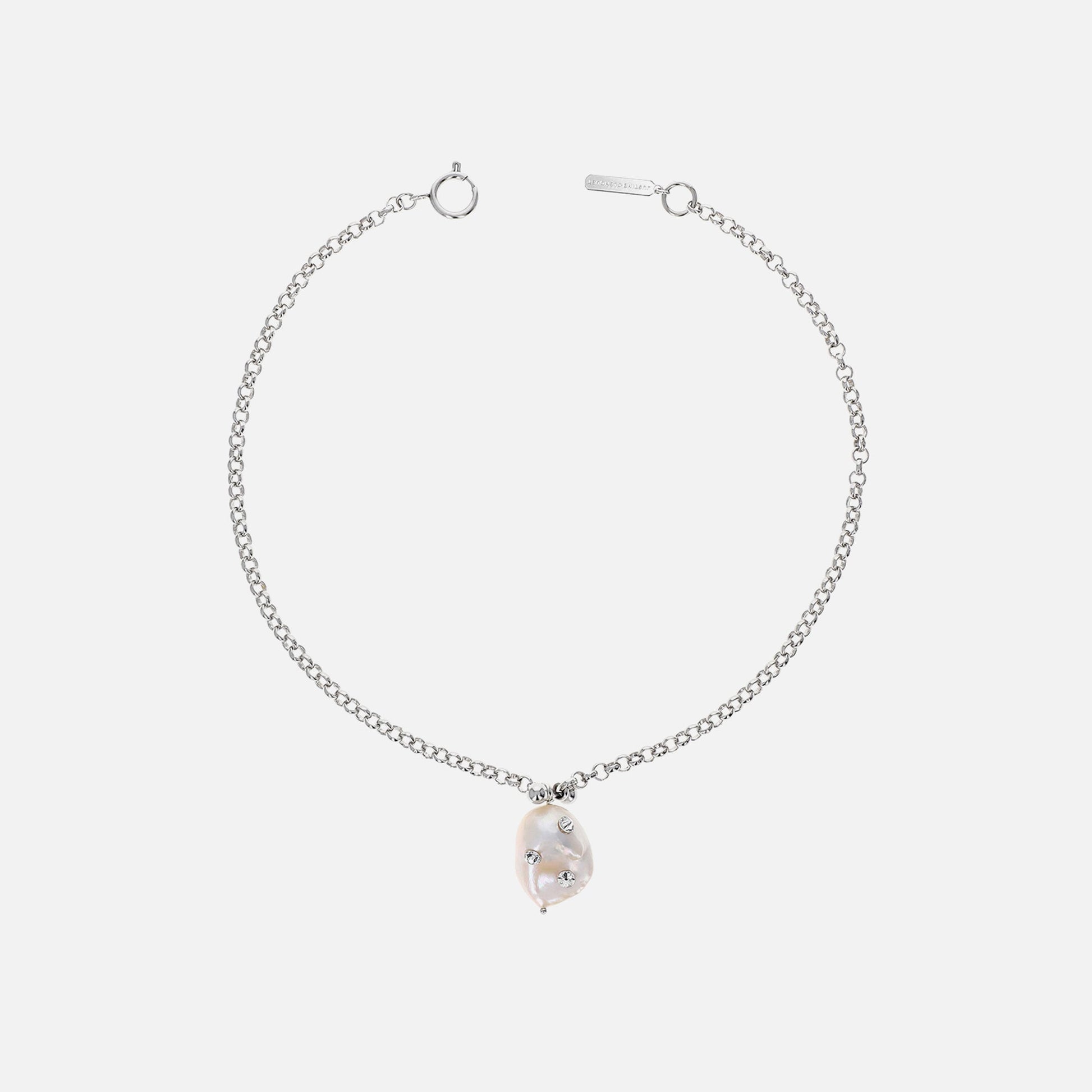 Women Kith Justine Clenquet Joan Necklace - Palladium