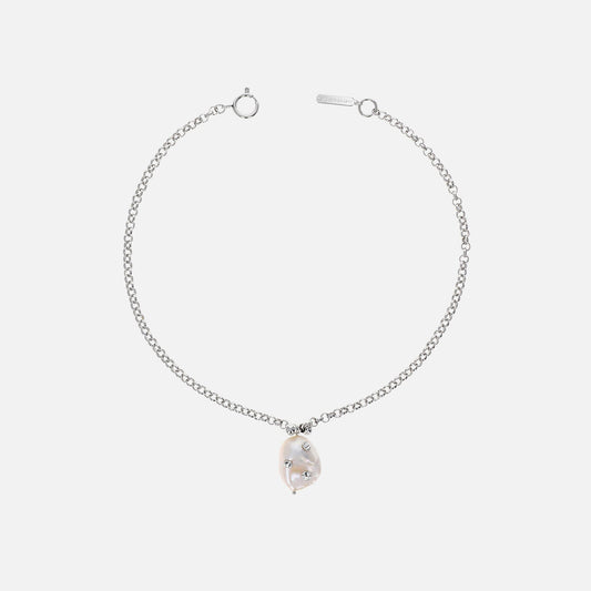 Women Kith Justine Clenquet Joan Necklace - Palladium