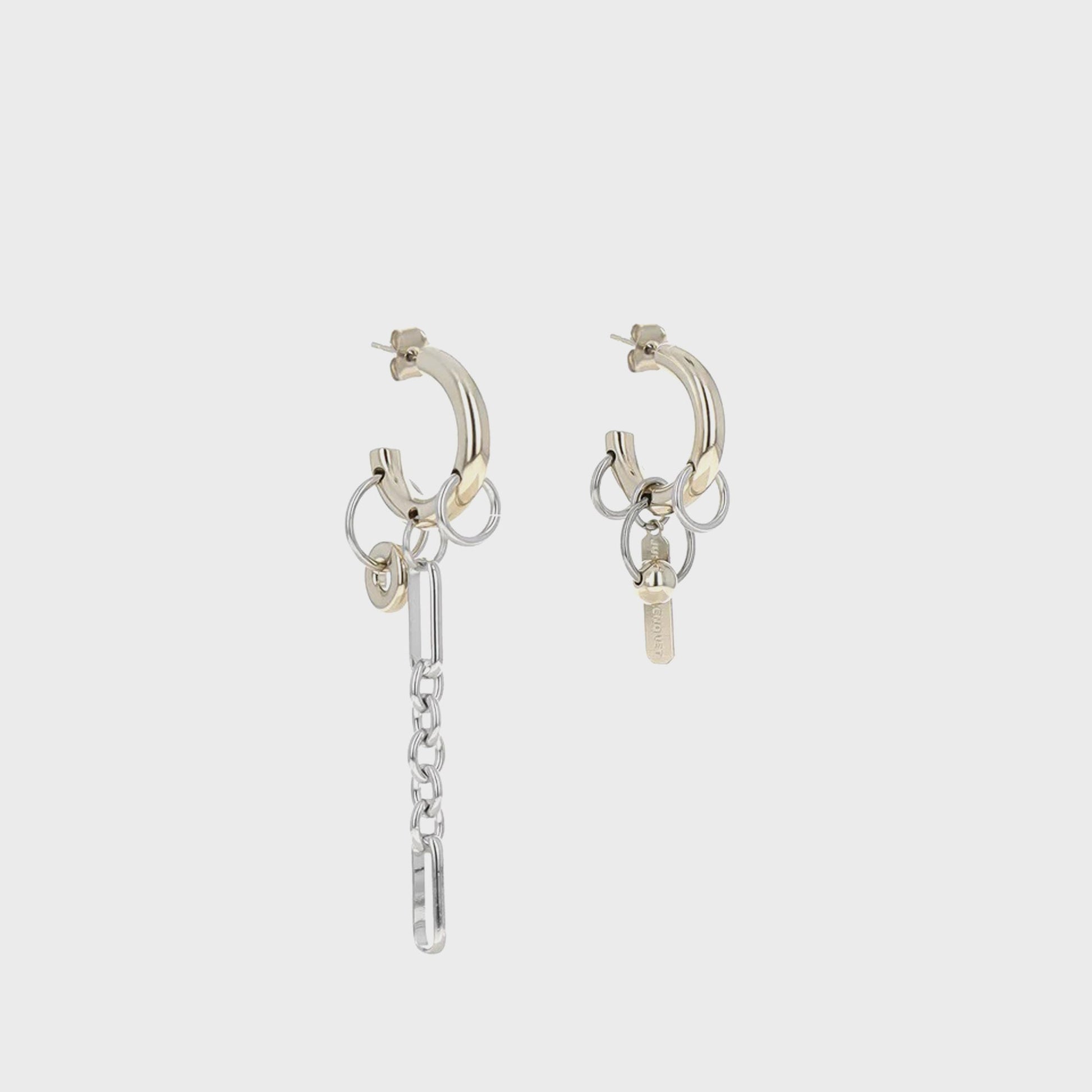 Women Kith Justine Clenquet Iris Earring - Silver