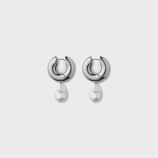 Men|Women Kith Eliou Perla Earring - Silver