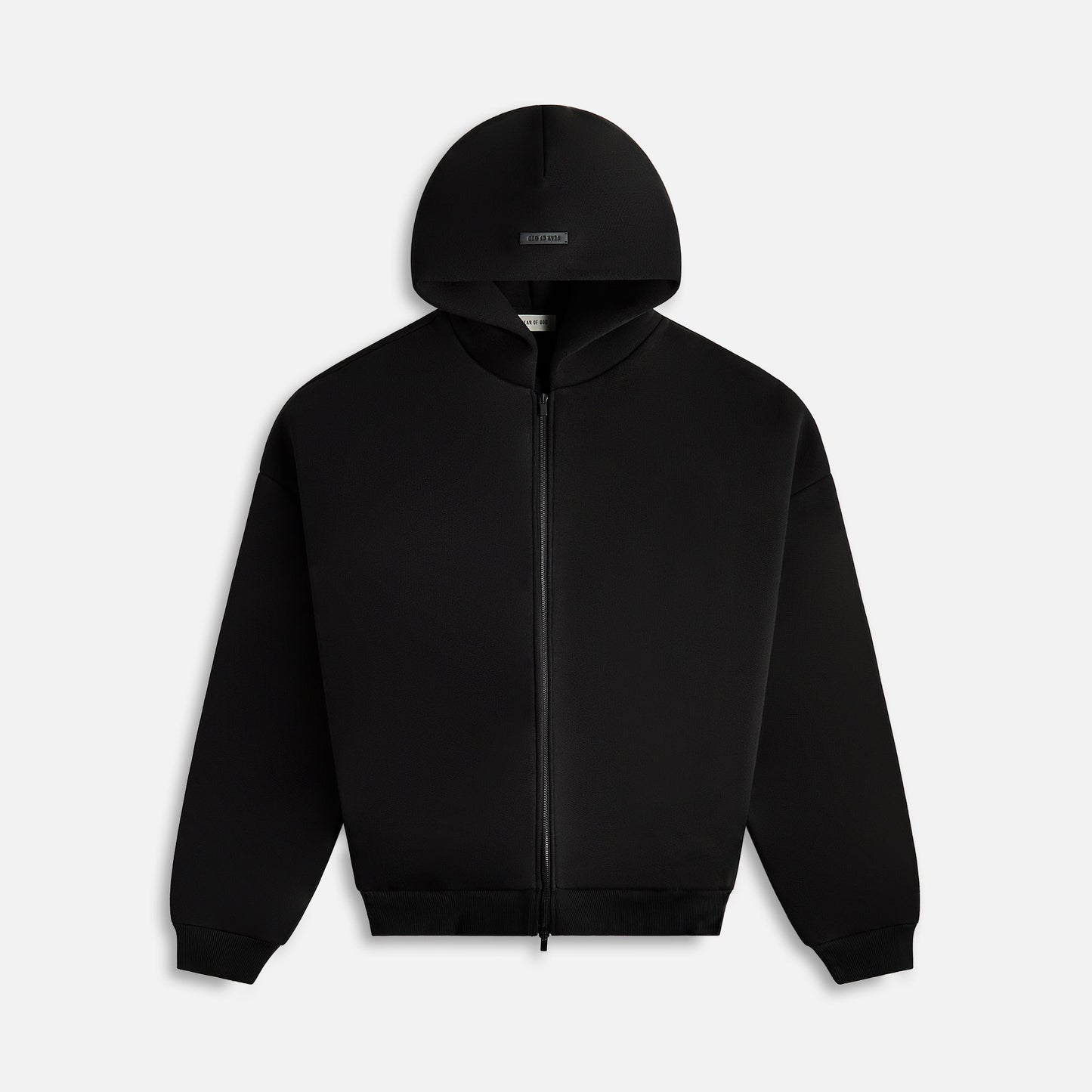Men Kith Fear of God Full Zip Hoodie - Black