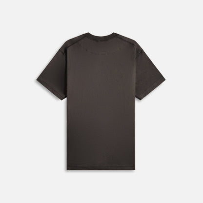 Men Kith Stone Island Garment Dyed Tee - Charcoal