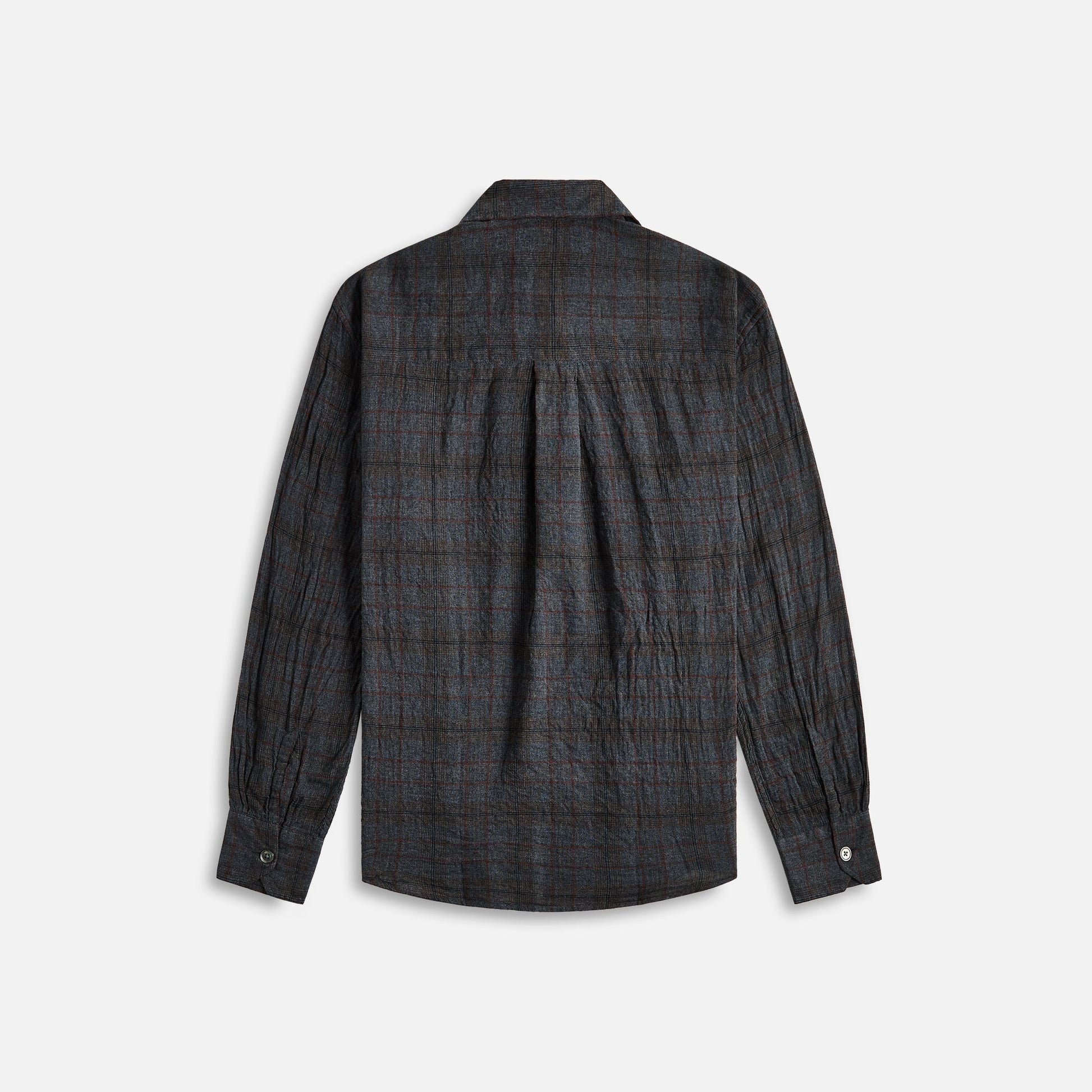 Men Kith Our Legacy Above Shirt - Bazaar Check Breeze Weave