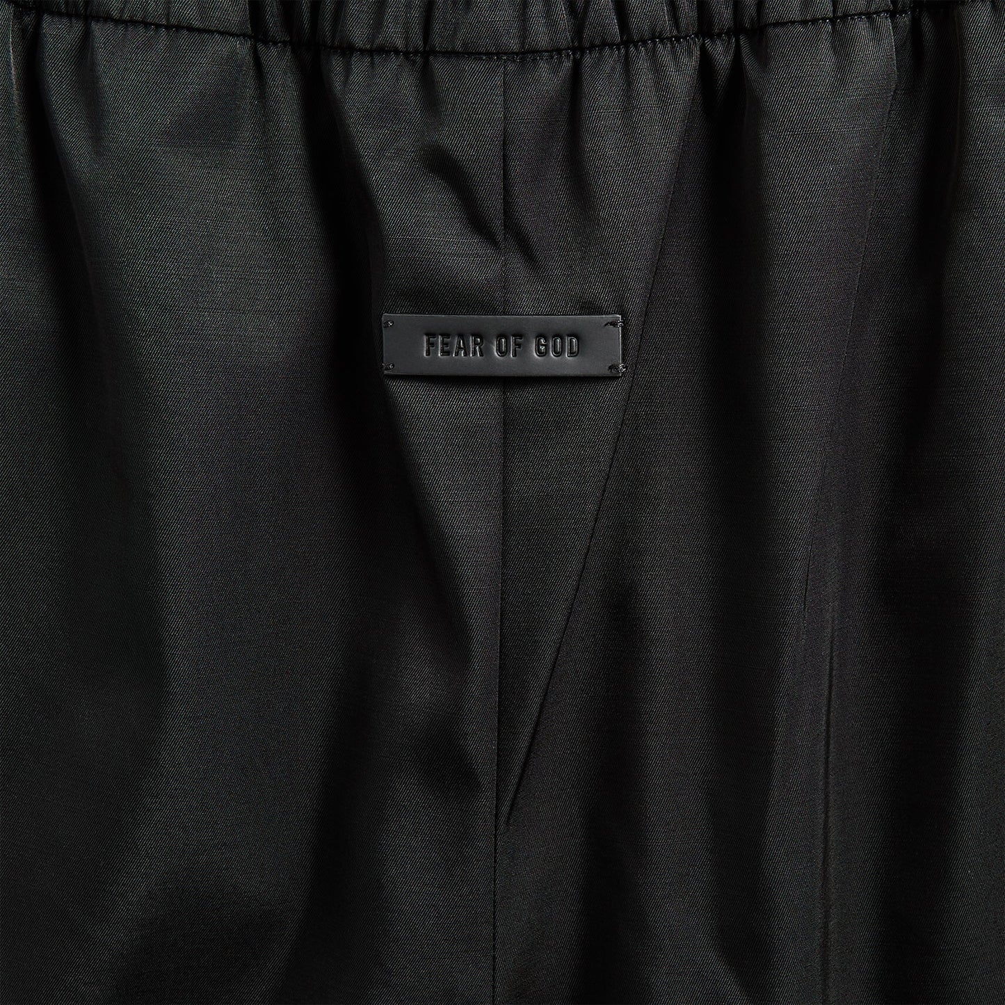 Men Kith Fear of God Center Seam Track Pant - Black