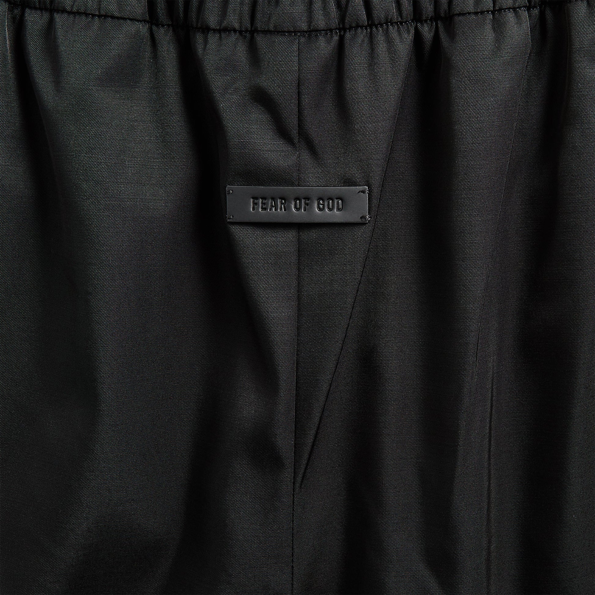 Men Kith Fear of God Center Seam Track Pant - Black