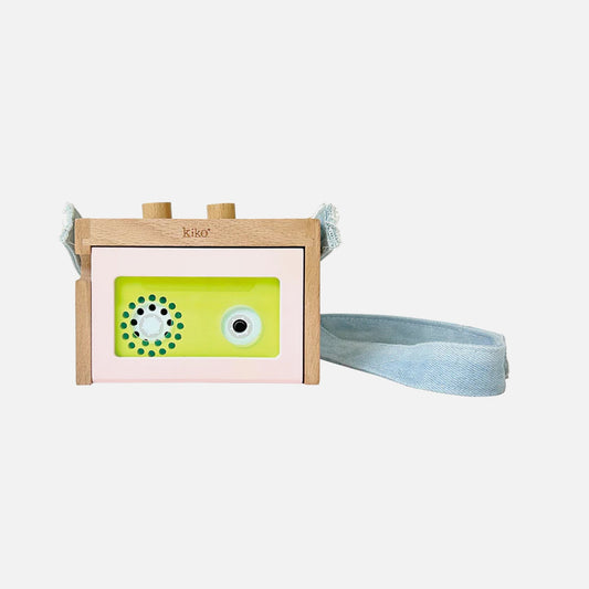 Kids Kith Kiko + GG Mini Tape Recorder - Pink / Yellow