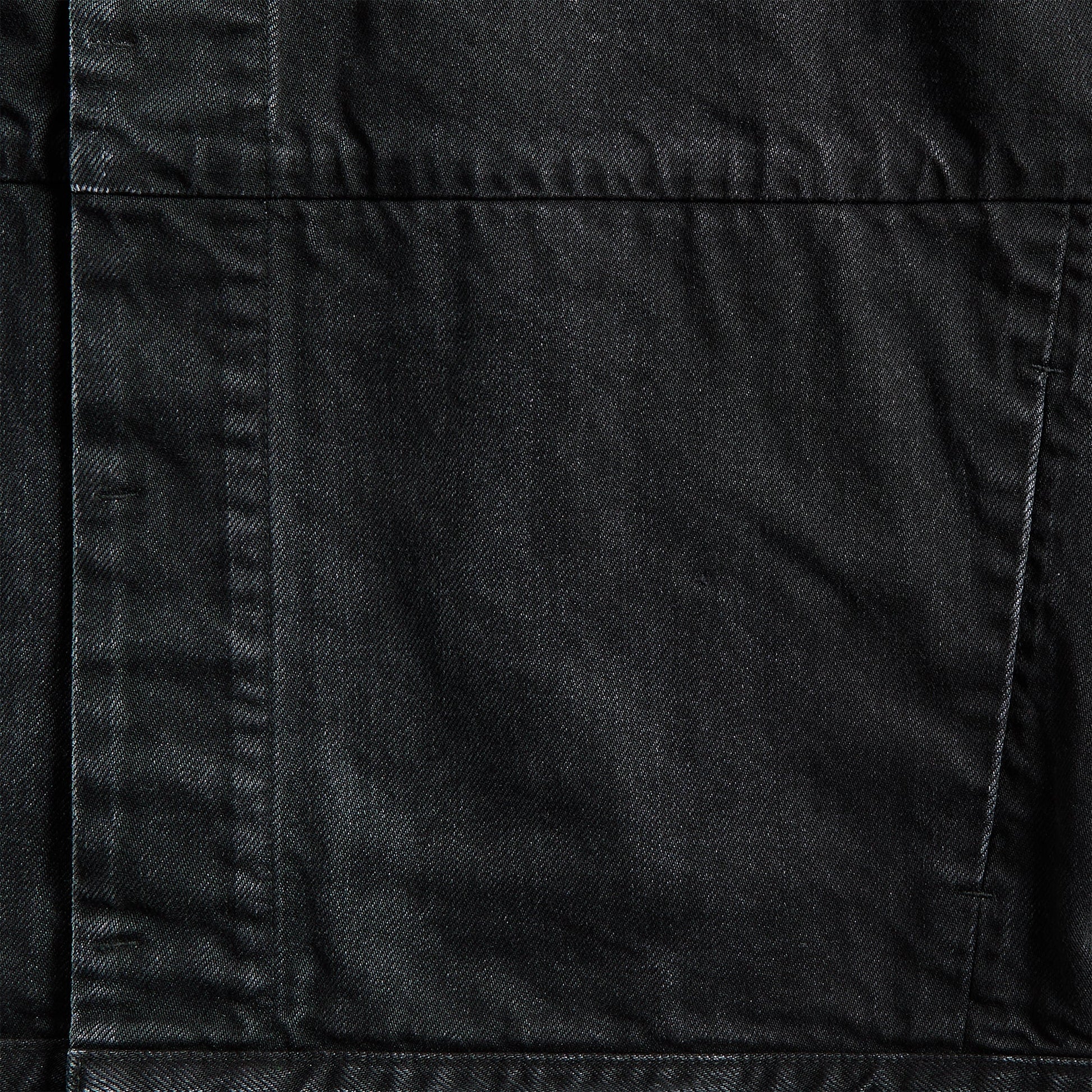 Men Kith Fear of God Denim Trucker Jacket - Black