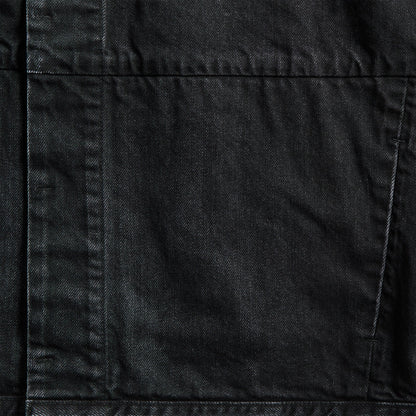 Men Kith Fear of God Denim Trucker Jacket - Black