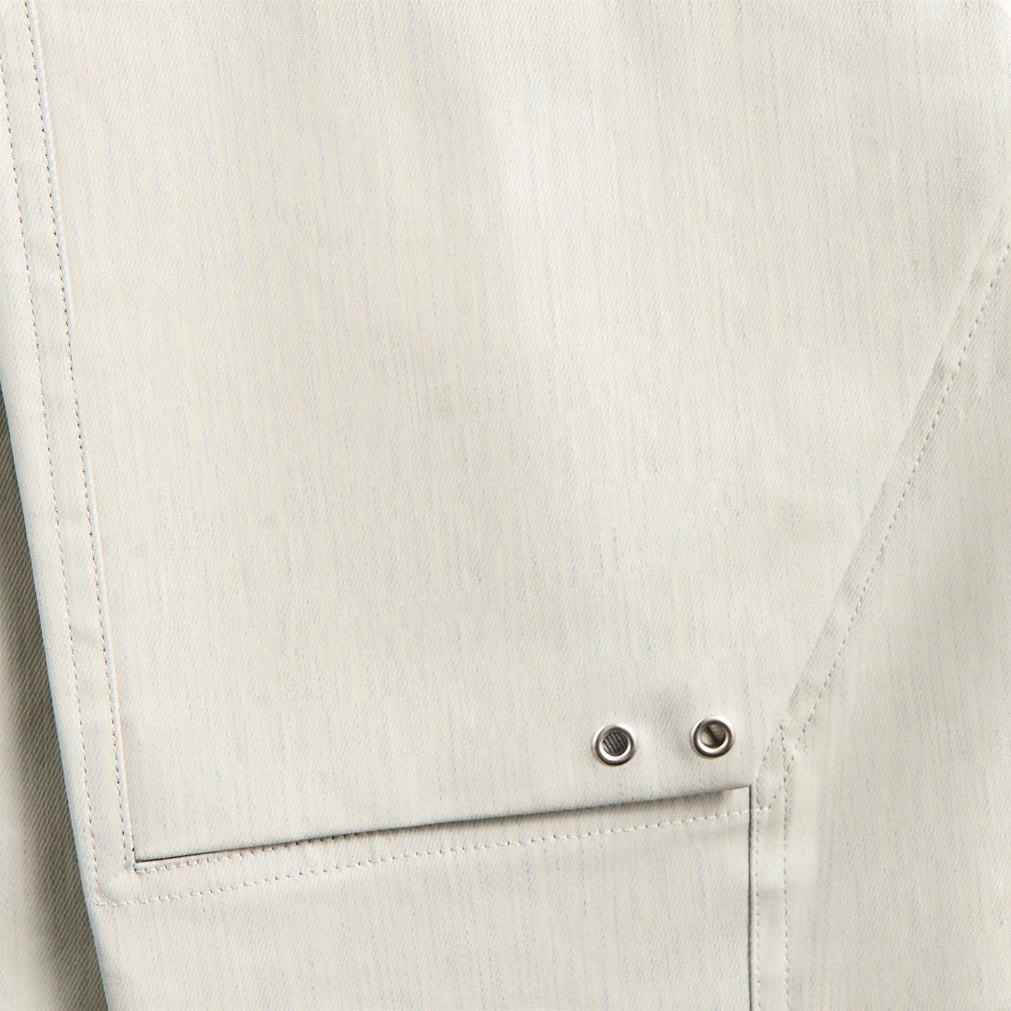 Men Kith Rick Owens Pantaloni In Denim Cargo Pods - Dinge