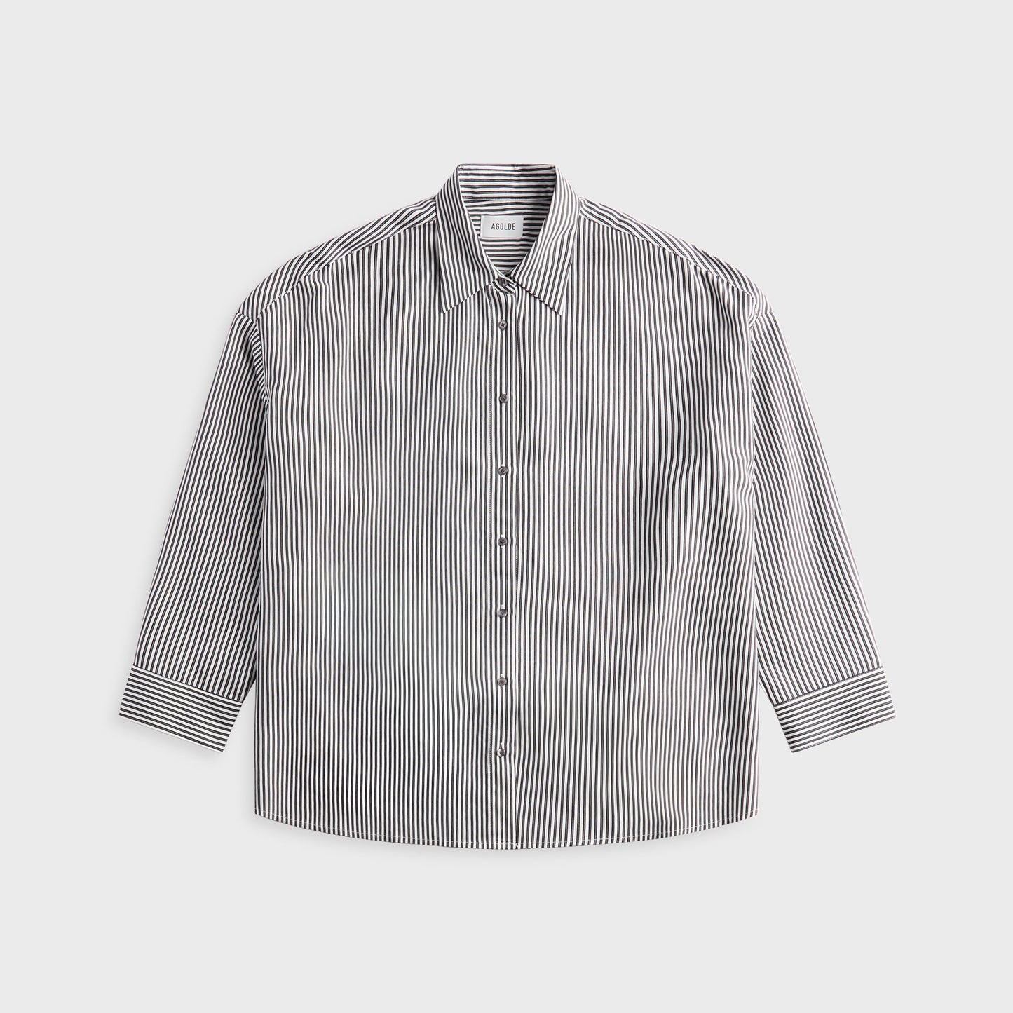Women Kith Agolde Roux Shirt - Stripe